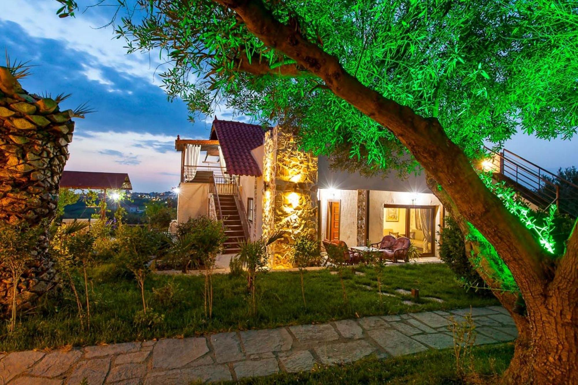 Villa Laskari Sea View Nea Moudania Exterior foto