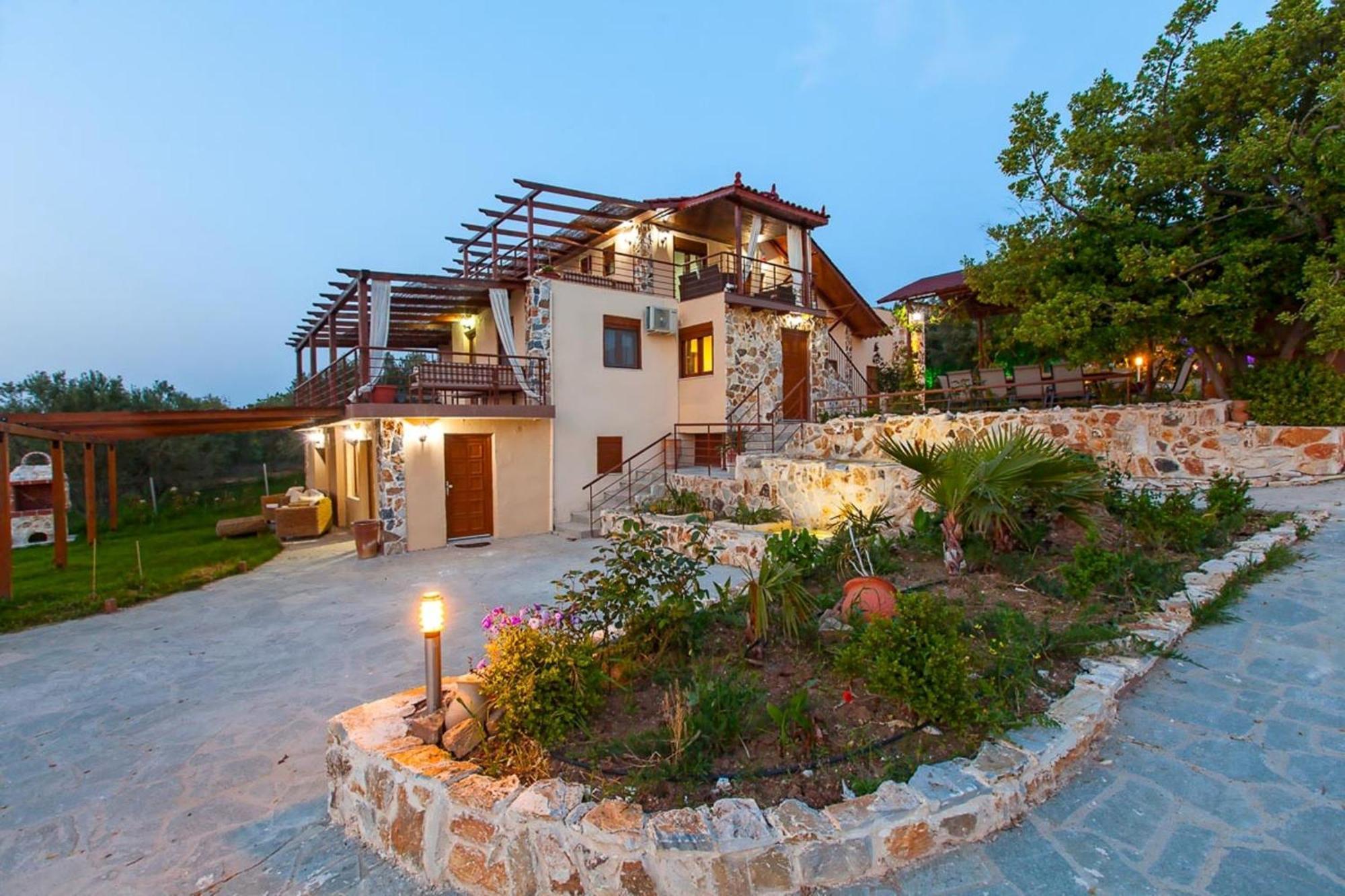 Villa Laskari Sea View Nea Moudania Exterior foto