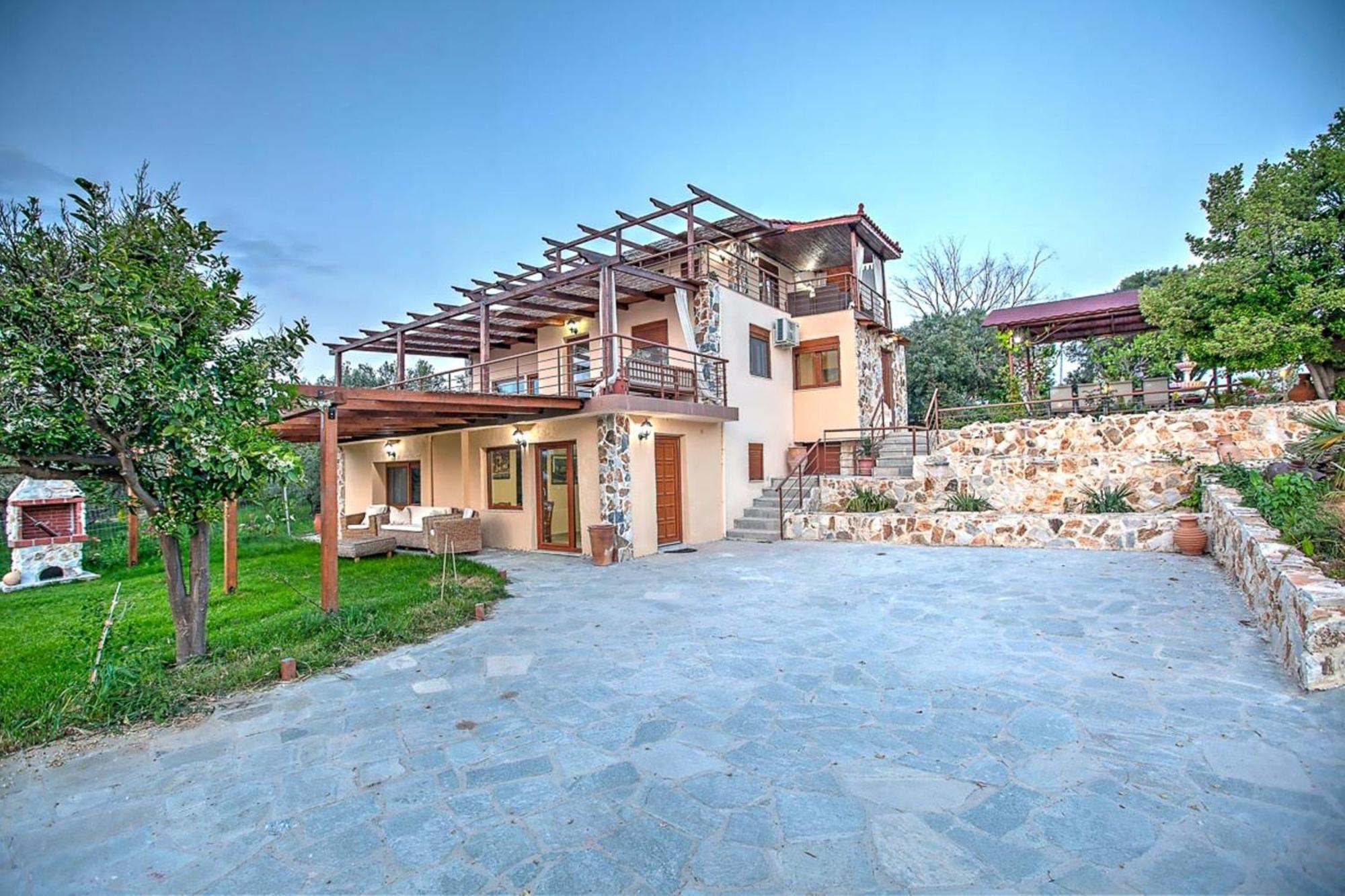 Villa Laskari Sea View Nea Moudania Exterior foto