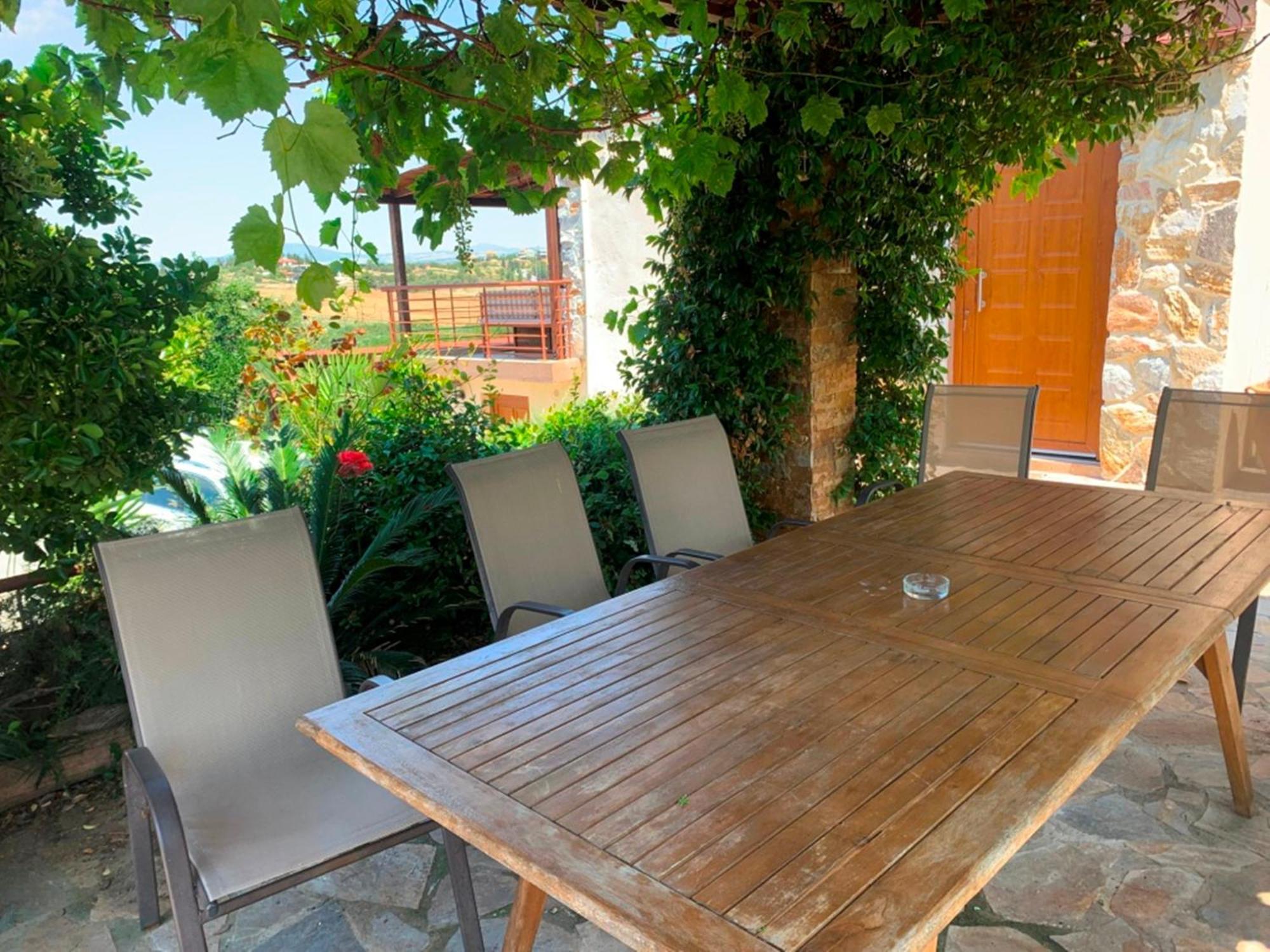 Villa Laskari Sea View Nea Moudania Exterior foto